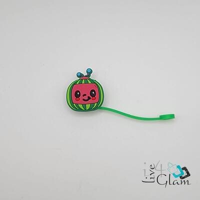 Silicone Straw Cover Cocomelon