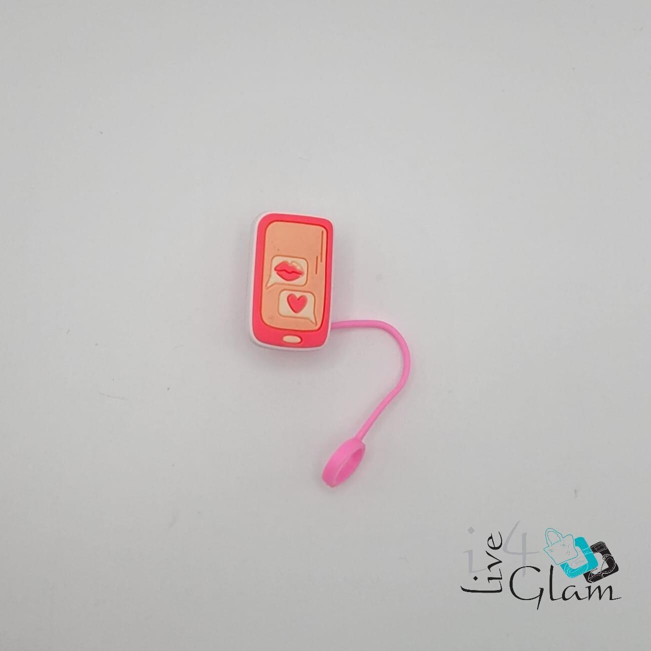 Valentine Straw Cover Heart Message
