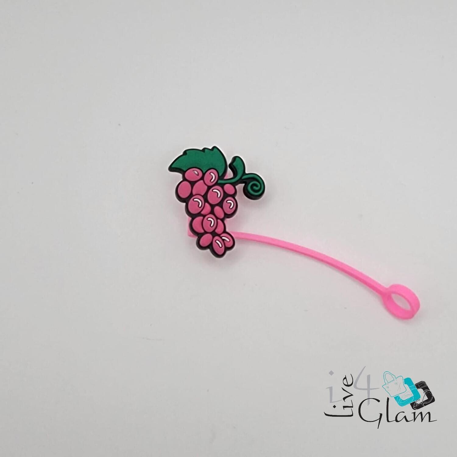 Silicone Straw Cover Grape