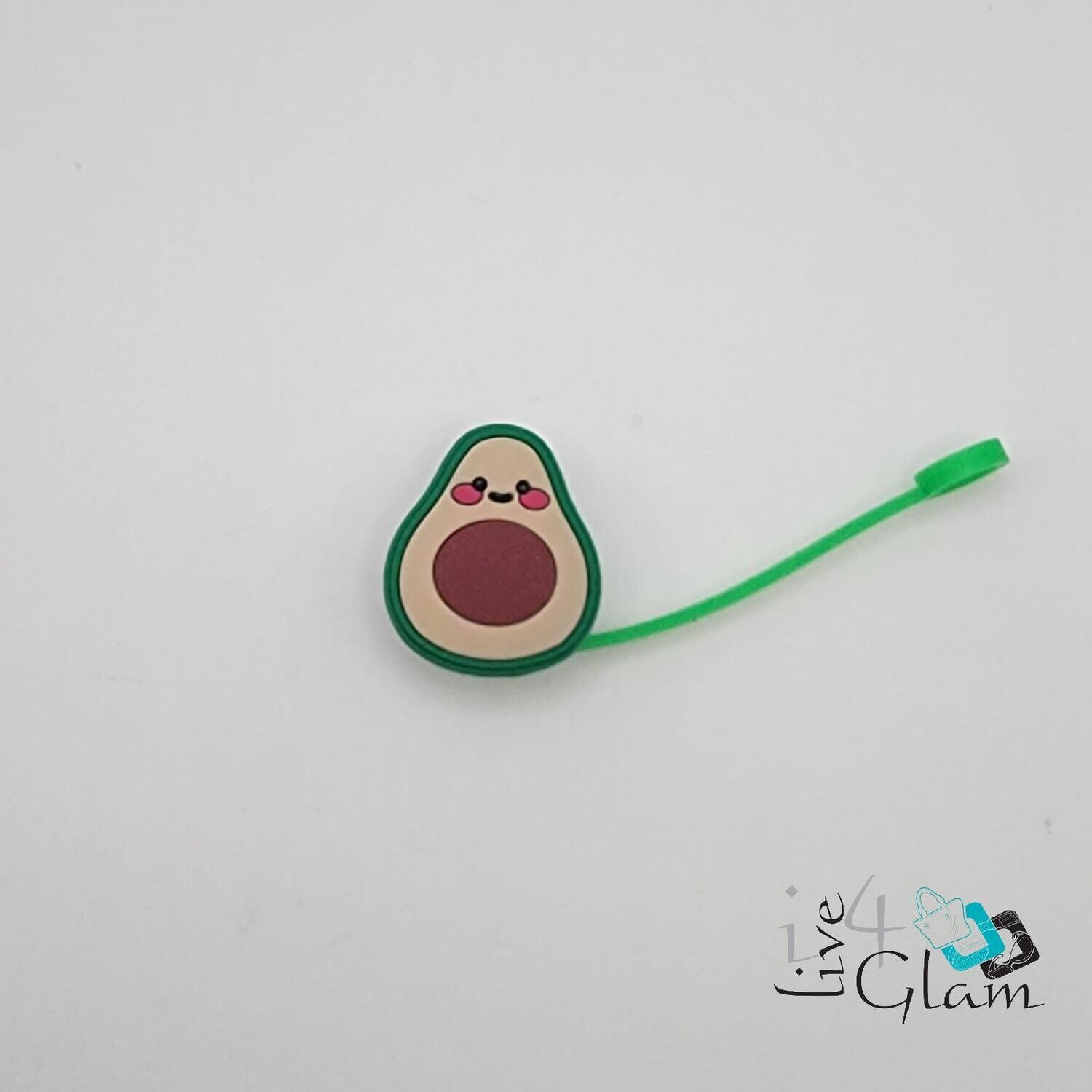 Silicone Straw Cover Avocado