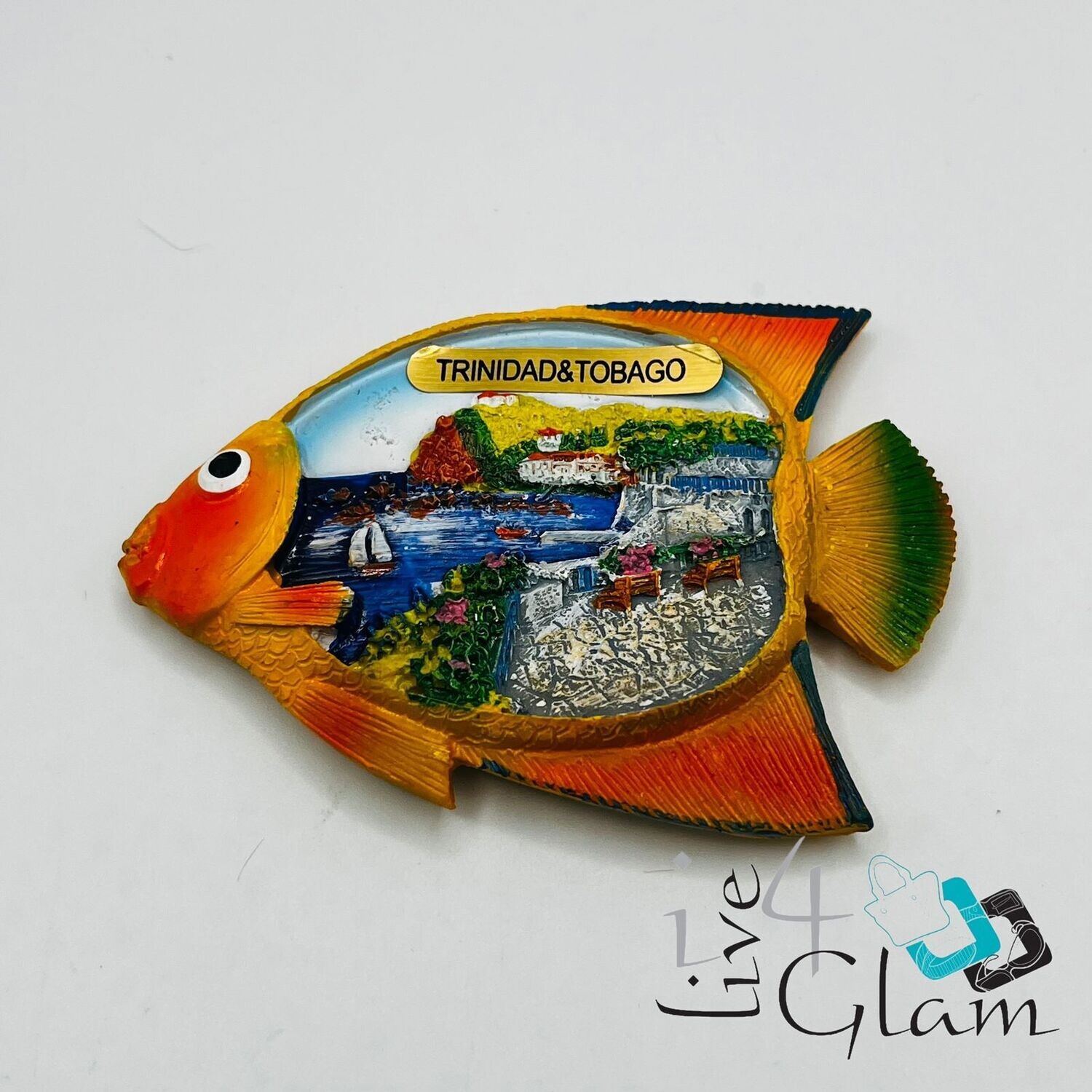 Trinidad and Tobago Fish Magnet