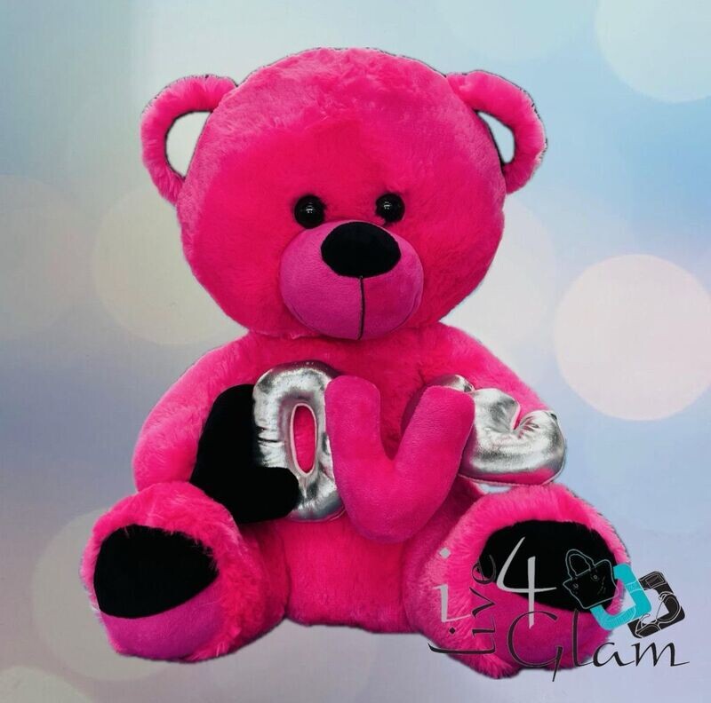 Extra Large Pink Talking Teddy Bear