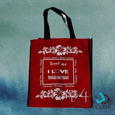 Trinidad and Tobago Fabric Canvas Bag