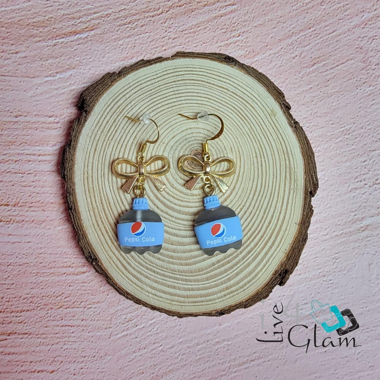 Hand Made Hanging Earring Cola