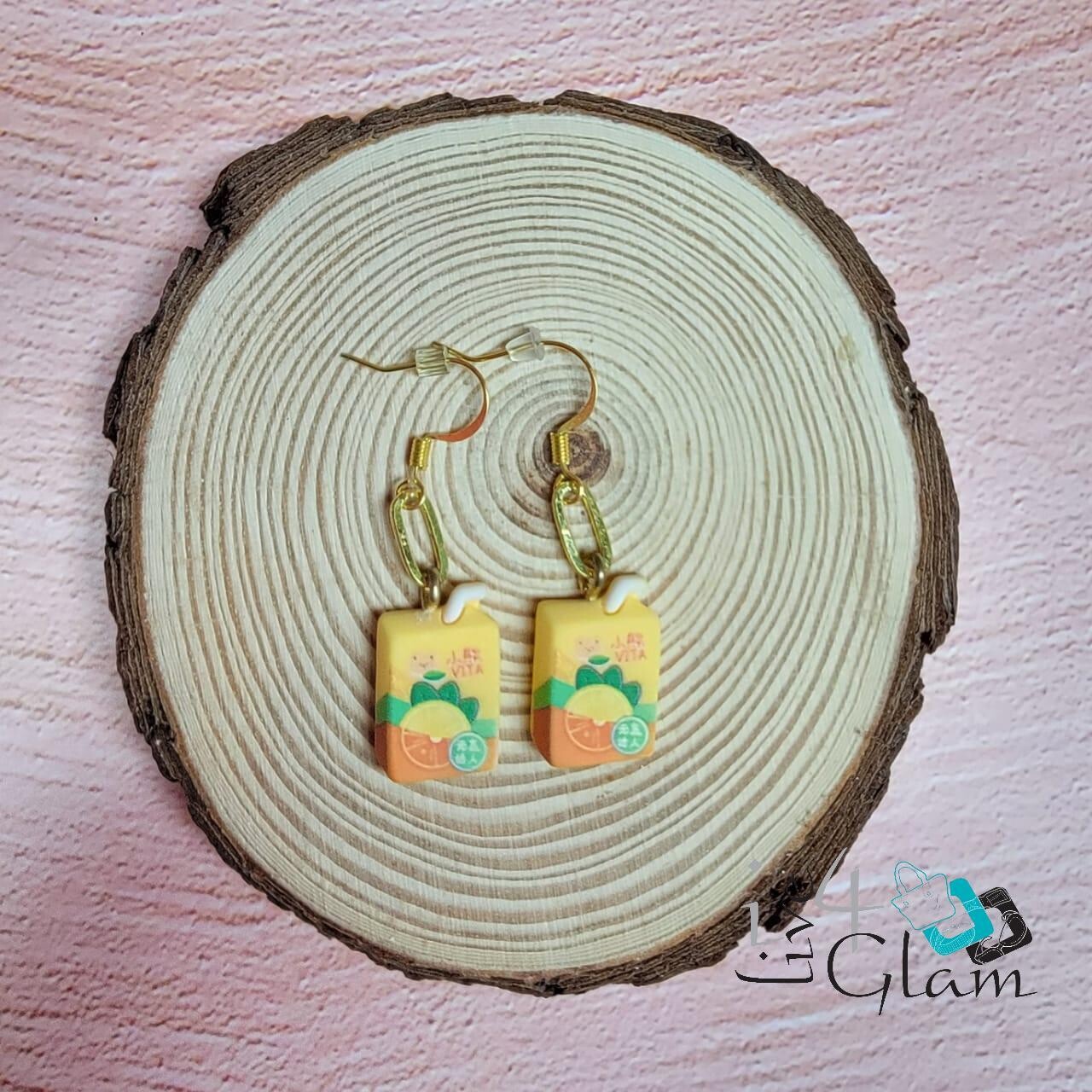 Hand Made Hanging Earring Juice