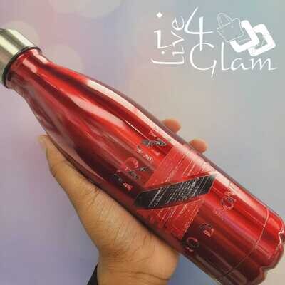 Trinidad and Tobago Insulated Water Bottle Red