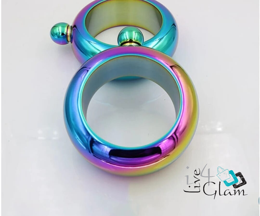 Stainless Steel Flask Multicolour Bracelet