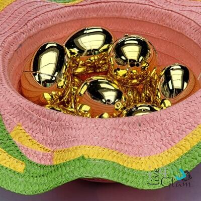 12 Golden Easter Eggs