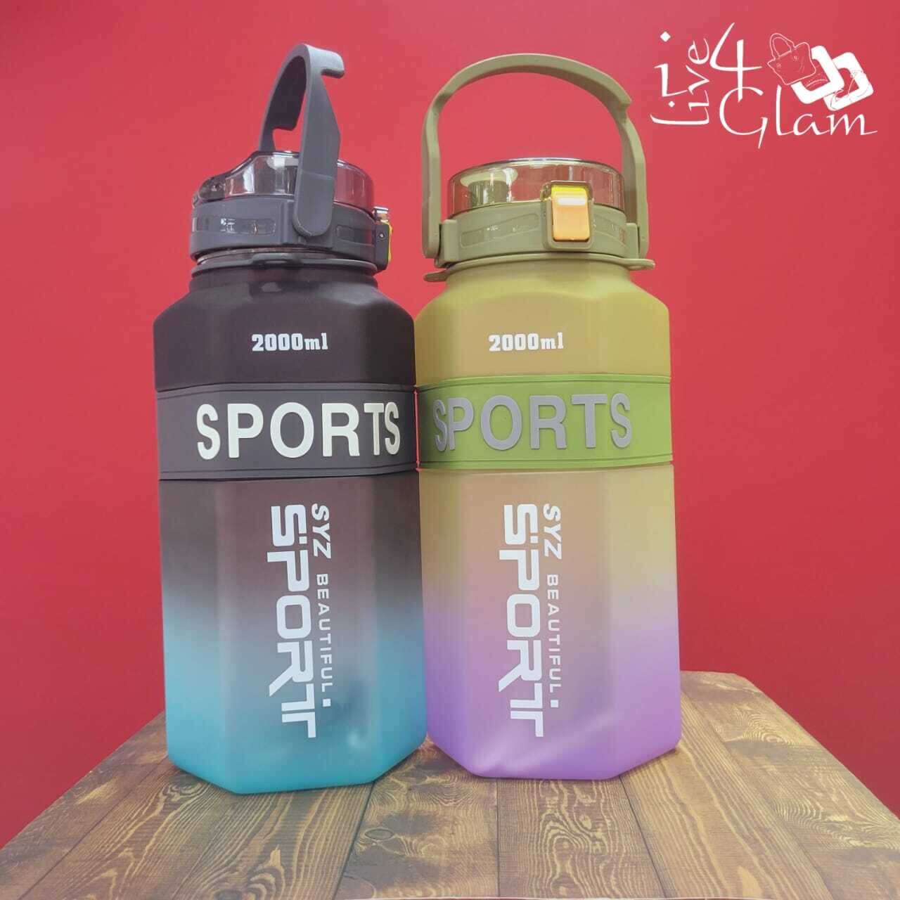 64 Oz Sporty Water Bottle