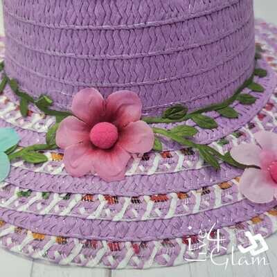 Kid's Triple Flower Easter Hat