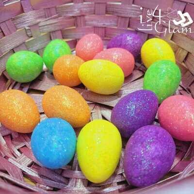 Assorted Glitter Easter Eggs