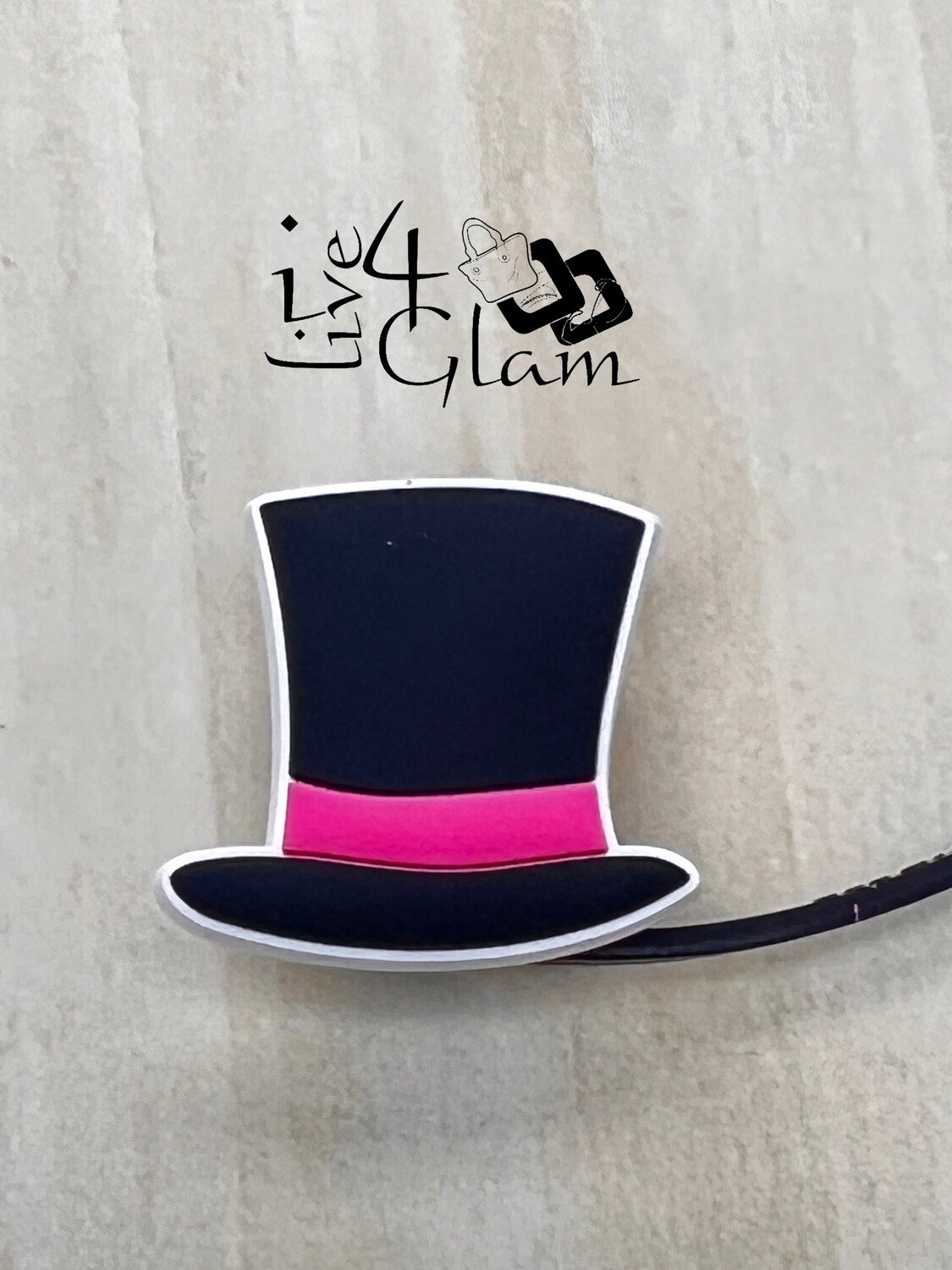 Top Hat Silicone Straw Cover