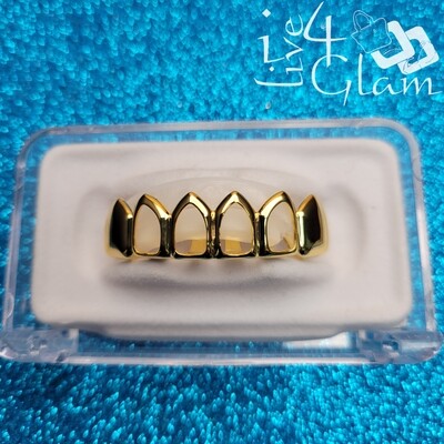 Grillz Gold Open Bottom