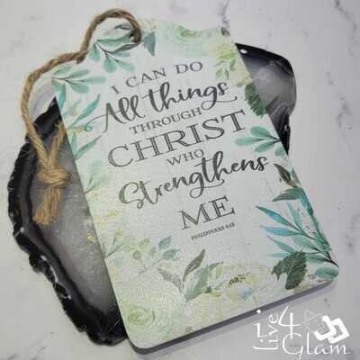 Scripture Plaque
