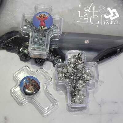 Rosary in Cross Box