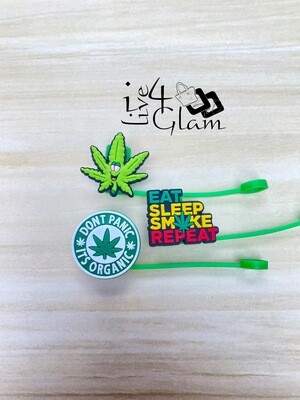 Marijuana Straw Cover