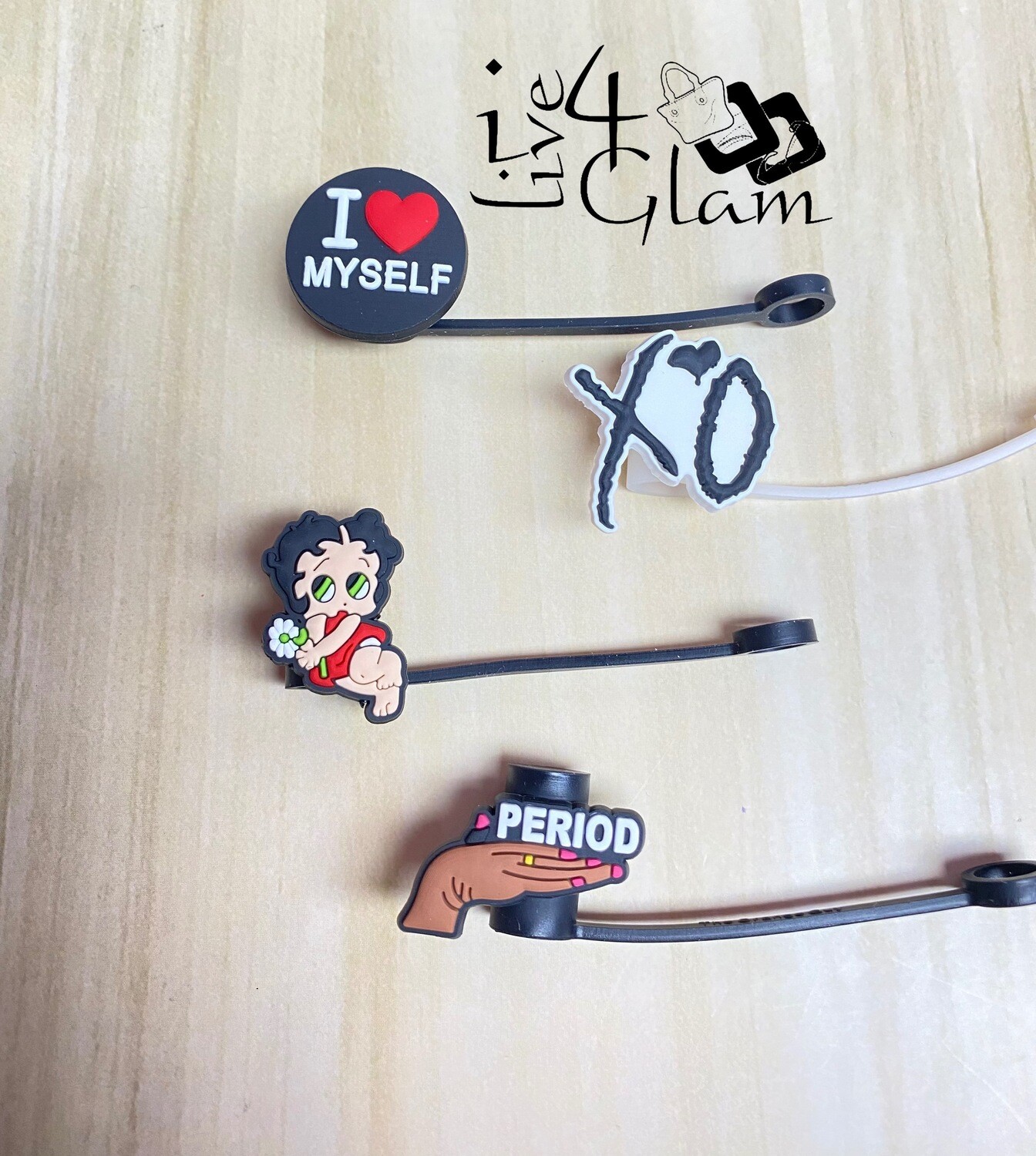 Trendy Silicone Straw Cover