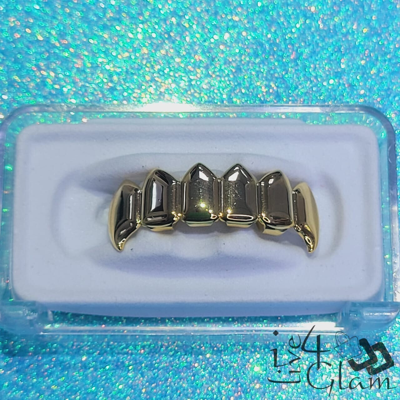 Plain Vampire Gold Grillz Bottom
