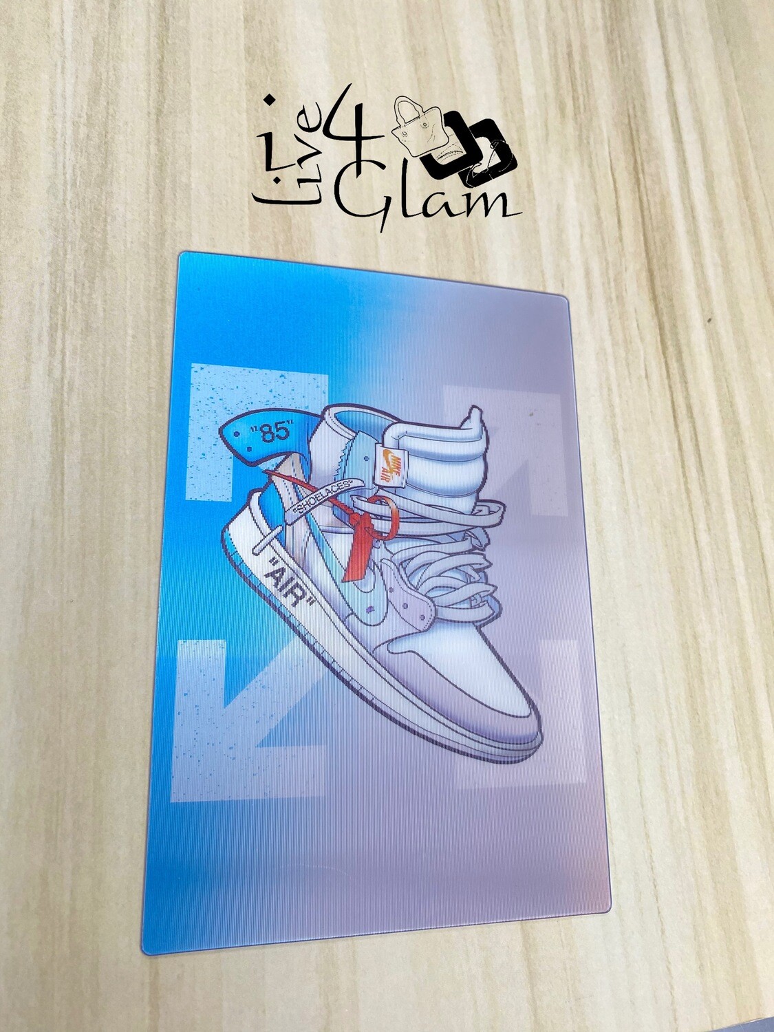 Jordan Sneakers Holographic Sticker , Style: Style 1