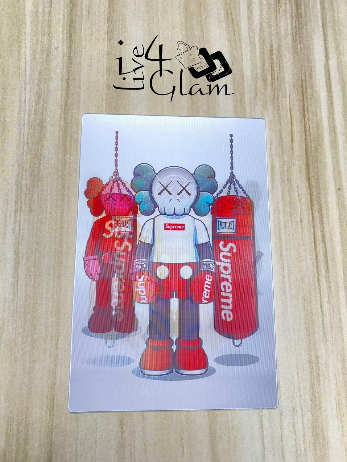 Kaws Holographic Sticker, Style: Style 1