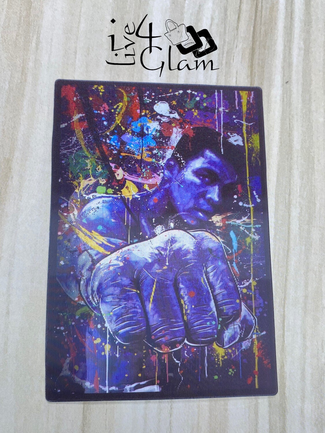 Muhammad Ali Holographic Sticker