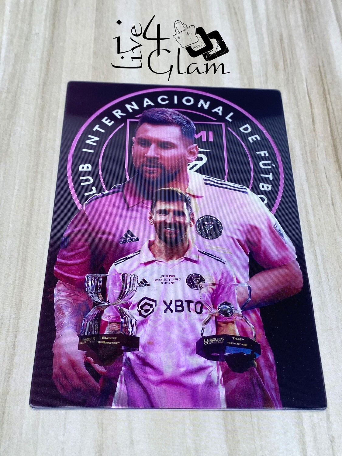 Messi Holographic Sticker