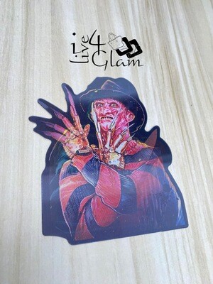 Freddy Krueger/Michael Myers Holographic Sticker