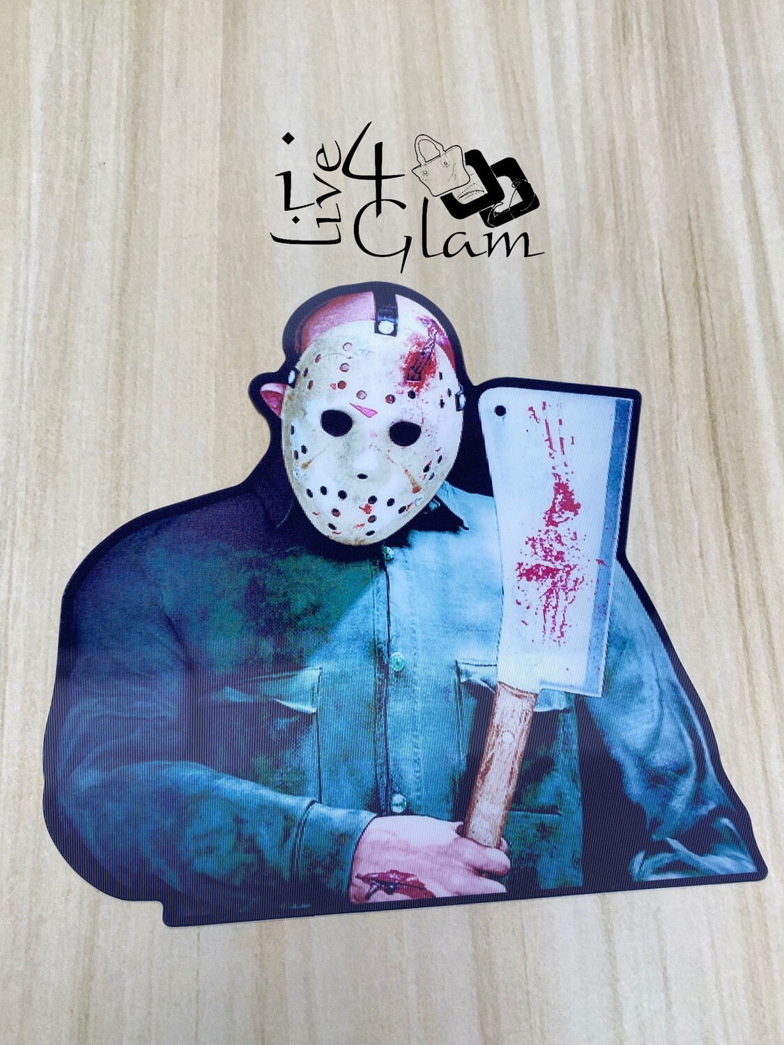 Jason Voorhees Holographic Sticker