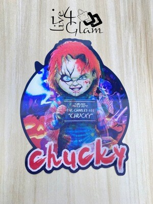 Chucky Holographic Sticker