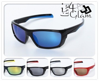 Men&#39;s Polarized Wrap Sunglasses 