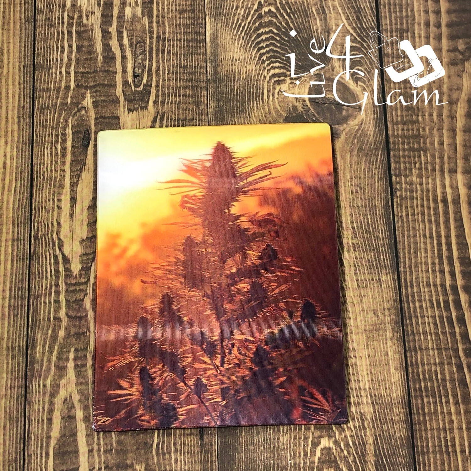 Sunset Bud 3D Magnet