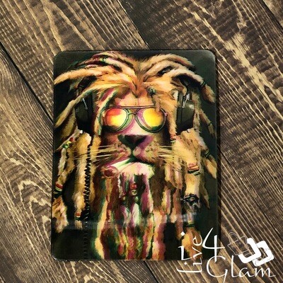 Rasta Lion  3D Magnet