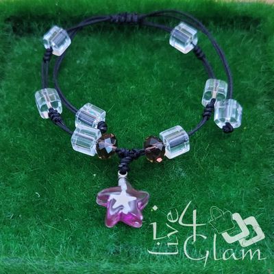 Real Animal Starfish Crystal Bracelet