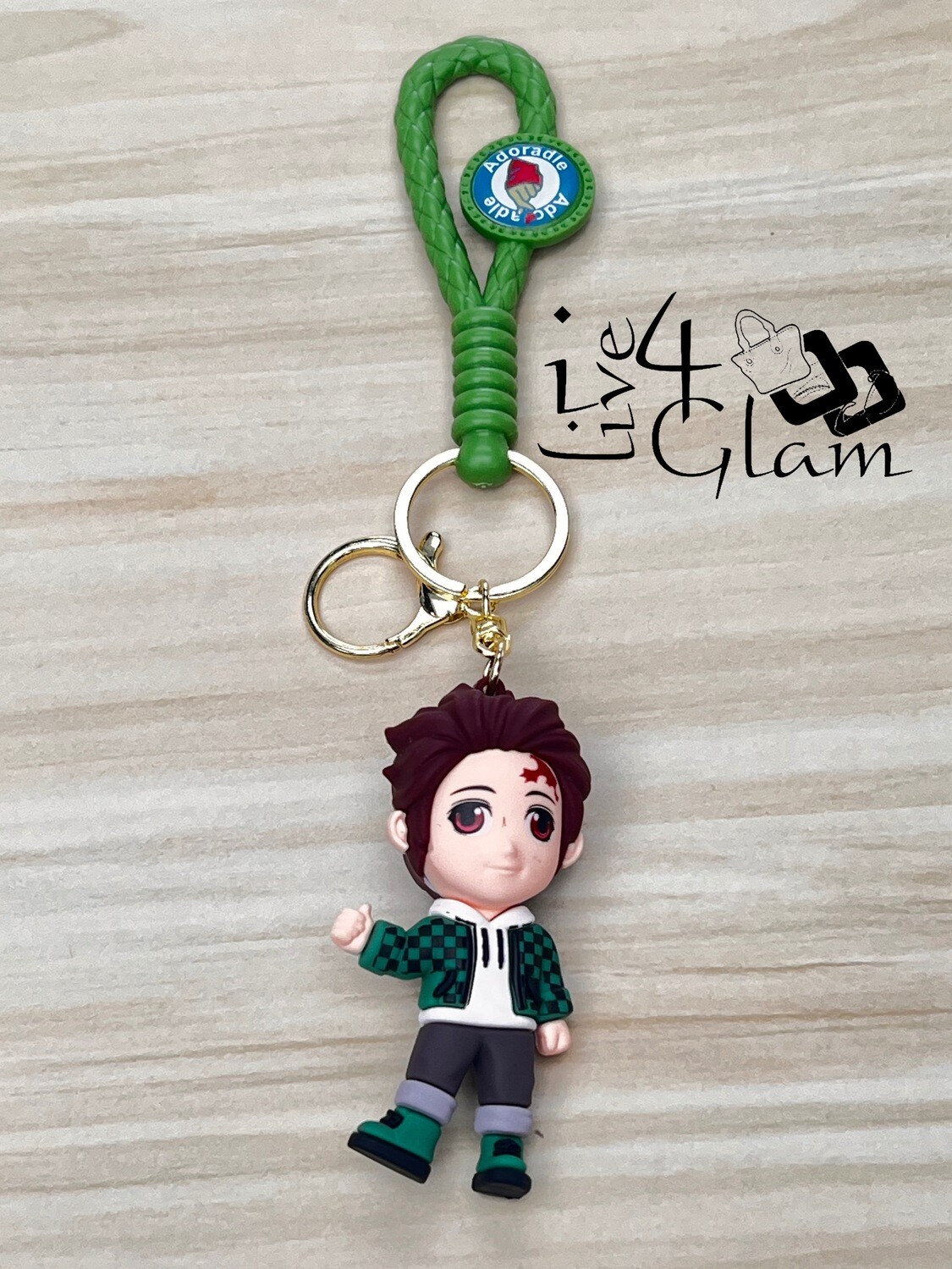 Demon Slayer Keychain, Style: Tanjiro