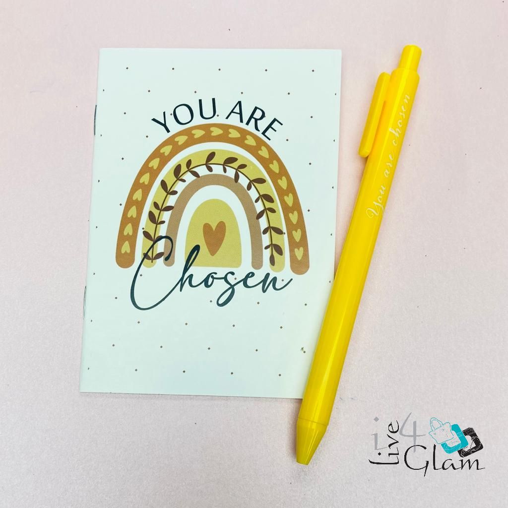 Inspirational Book with Pen, Style: You Are Chosen