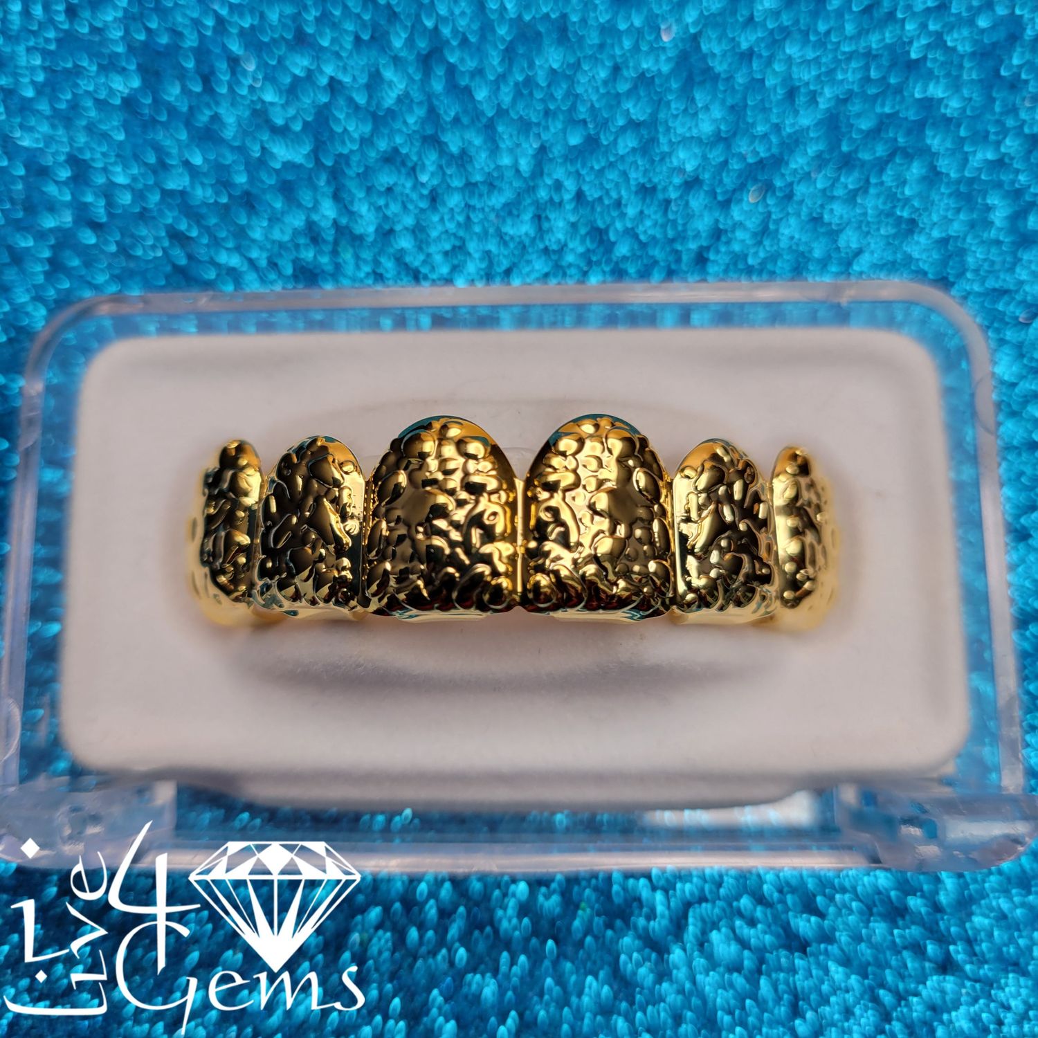 Grillz Nugget Top, Color: Gold