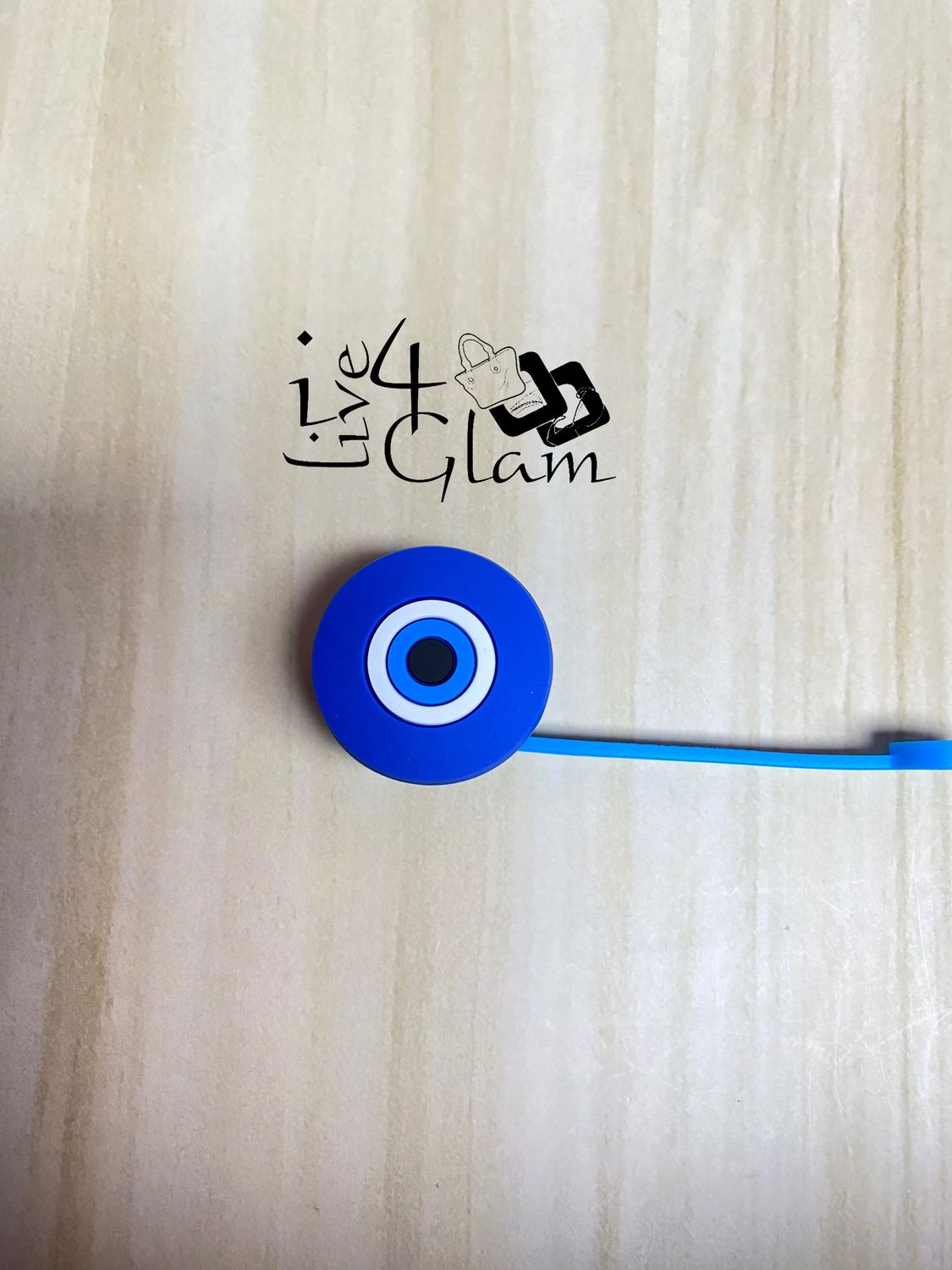 Evil Eye Silicone Straw Cover