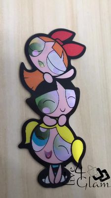 Power Puff Girls Holographic Sticker