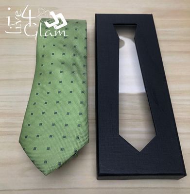 Men&#39;s Tie Light Green Pattern