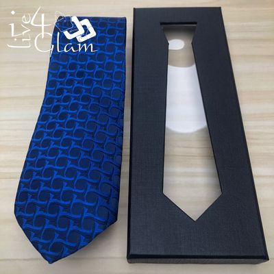 Men&#39;s Tie Blue/Purple Pattern
