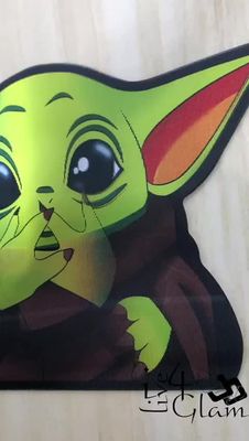 Yoda Holographic Sticker