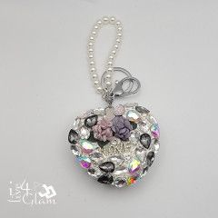 Heart Crystal Mirror