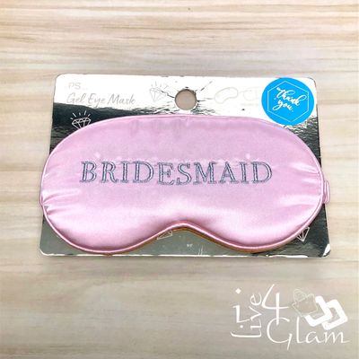 Bridesmaid Gel Eye Mask