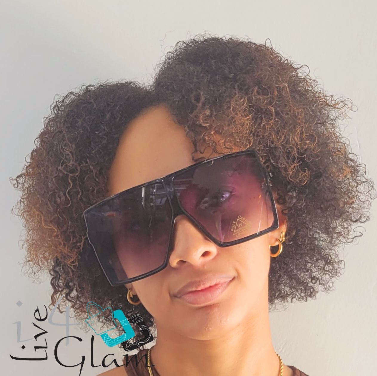 Sunglasses Square, Color: Black