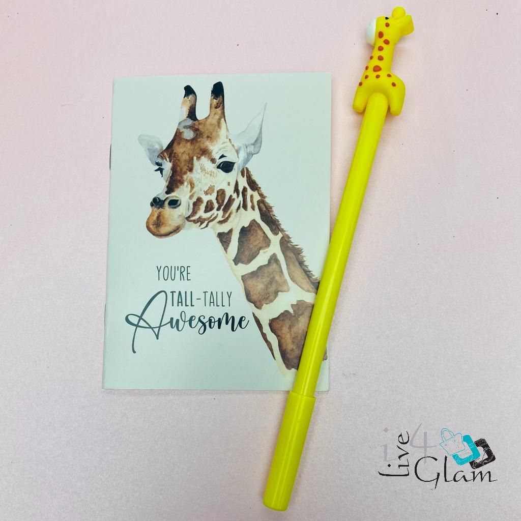 Inspirational Lined Book with Pen, Style: You&#39;re Tall-tally Awesome