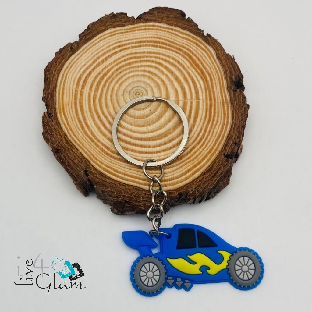 Car Keychain, Color: Blue