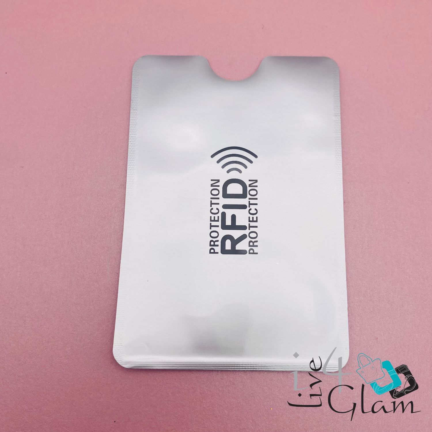RFID Plain Sleeves, Color: Silver