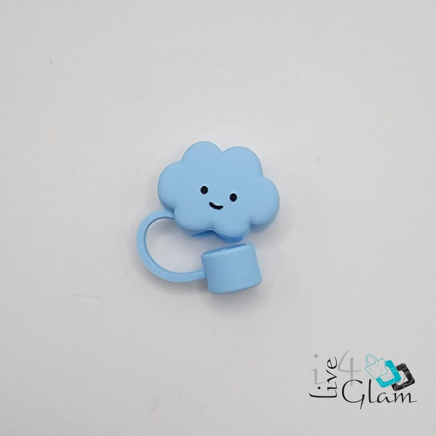 Cloud Large Straw Cover, Color: Blue