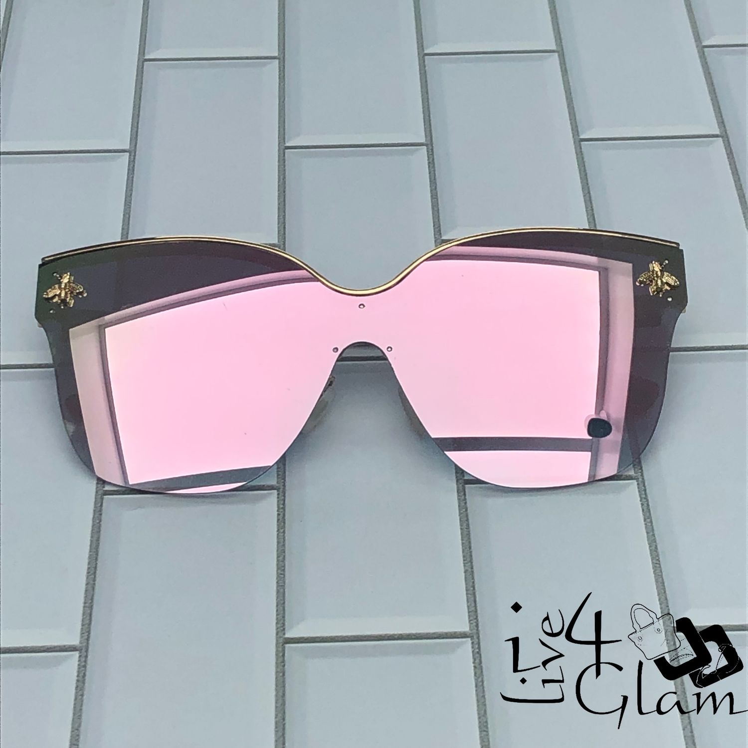 Sunglasses Bee, Color: Black