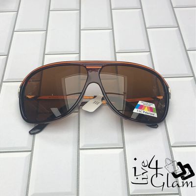 Sunglasses Tac Polarised Strip Orange